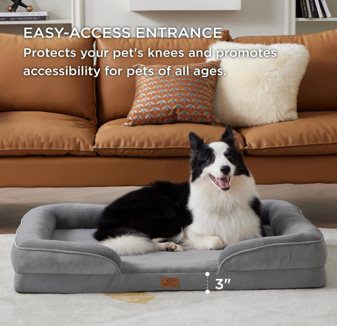 Bedsure Orthopedic Dog Beds Large Sized Dog 3