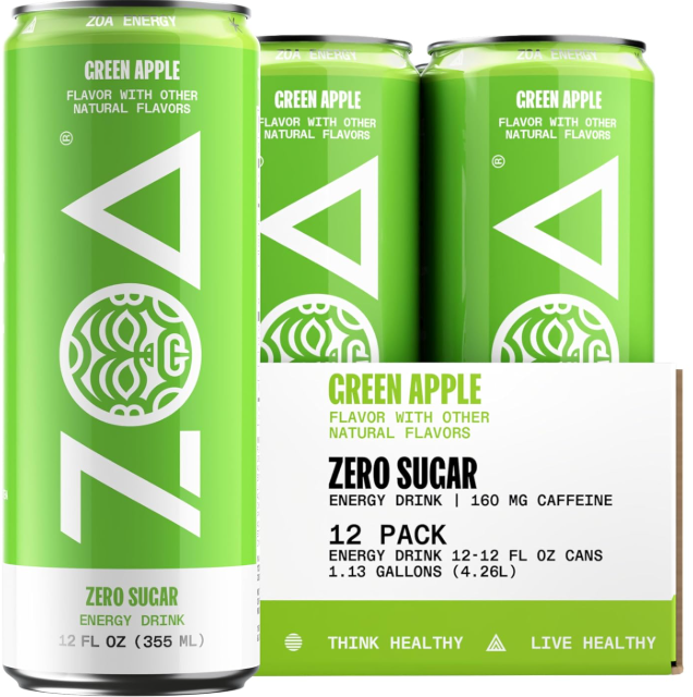 Zoa Zero Sugar Energy drink review