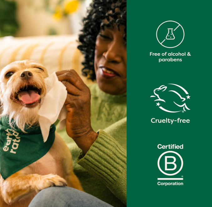 Earth Rated Dog Grooming Wipes 4