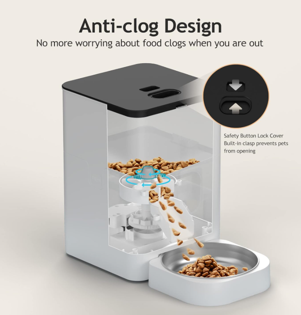 VOLUAS Automatic Cat Feeders 3