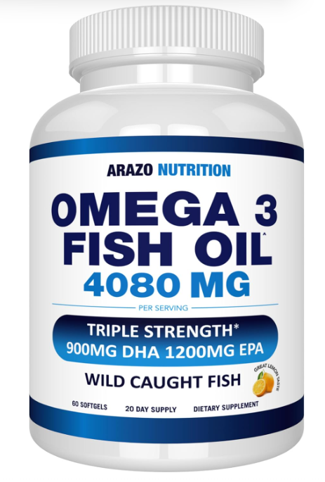 Arazo Nutrition Omega-3 Fish Oil reviews