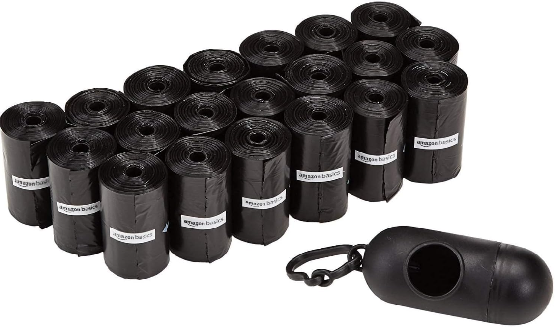Amazon Basics Dog Poop Bags with Dispenser reviews