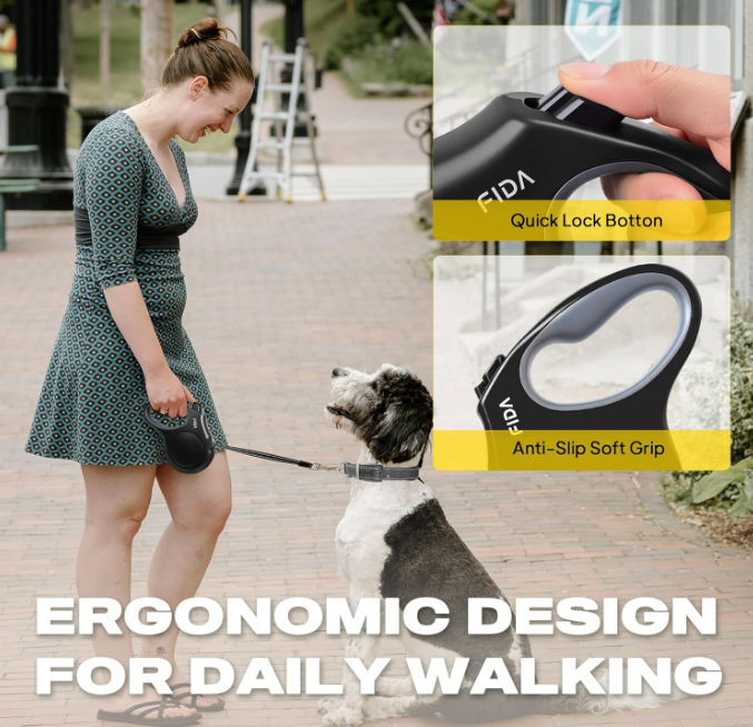 Fida Retractable Dog Leash 3