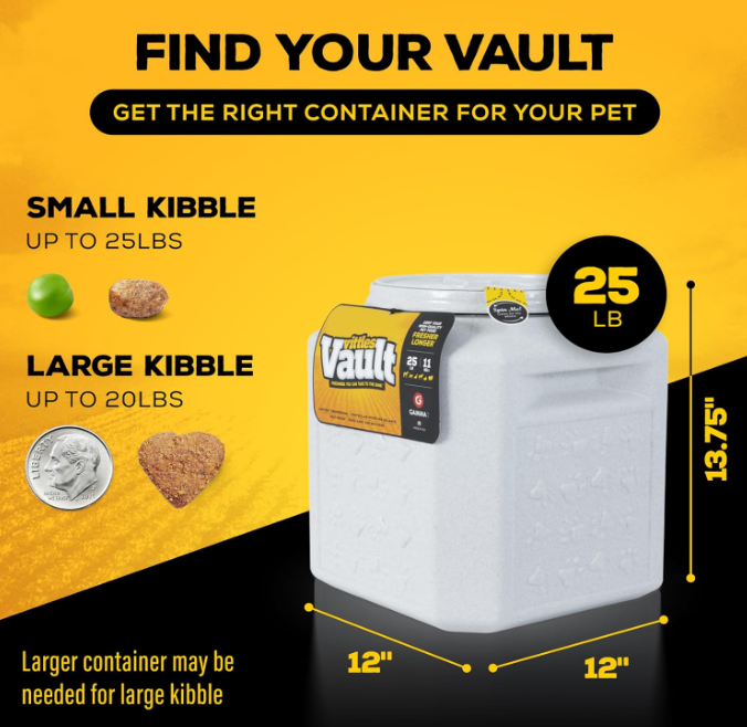 Gamma2 Vittles Vault Pet Food Storage Containers 3