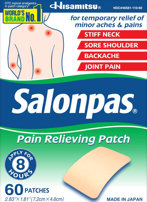 Salonpas Pain Relieving Patch reviews